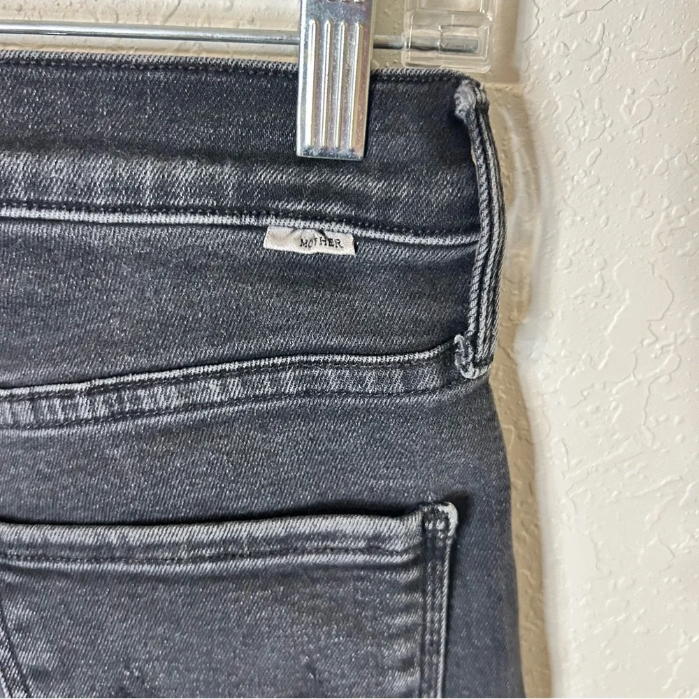 MOTHER The Rambler Zip Ankle Jeans Vroom Size 27 - Picture 4 of 10